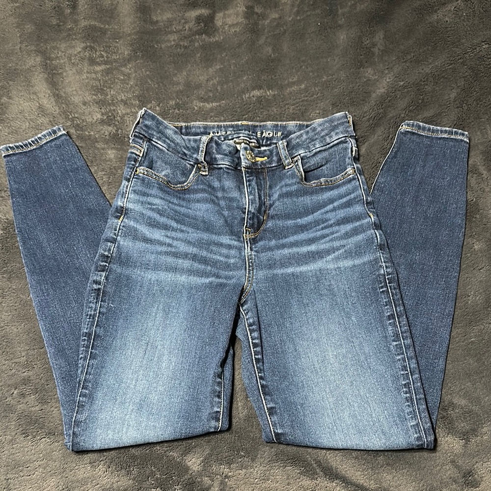 American Eagle Outfitters Women's Blue Jeans